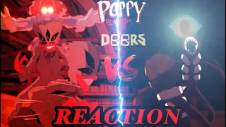 HYPER HUGGY VS FIGURE! POPPY PLAYTIME VS RAINBOW FIRENDS VS DOORS PT 16 POL REACTION