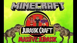 Minecraft  - Jurassic Craft - Let's Play - Massive Jurassic - Massive Dig  - Ep 11