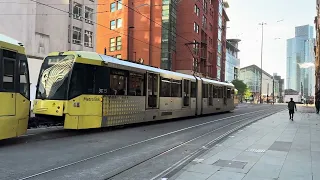 Manchester Metrolink Tramlight rail system in Greater Manchester, England  [Part-2]