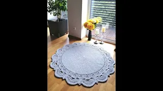 10 most beautiful crochet rug