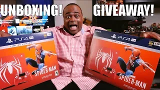 Spider-Man PS4 Pro Console UNBOXING! [Limited Edition]