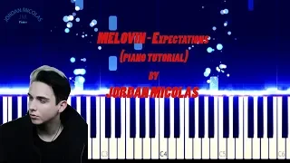 MELOVIN - Expectations (piano tutorial) by MICHAEL_PIANO#MELOVIN #Expectations #ØCTØPUS