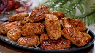 Turkish chicken kofta kebab is so Easy and so Delicious when made in this way!