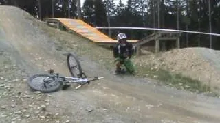 Crash in Winterberg
