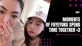 (ClickCC)  Faye & Yoko live together on 06/04/24 🤍 #fayaperaya #yokoapasra