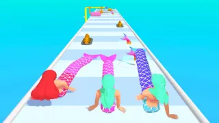 Mermaid Stack! 🧜🏼‍♀️🧜🏼‍♀️🧜🏼‍♀️ All Levels Gameplay Walkthrough Android, İOS - New Game