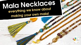 Make Your Own Mala Necklace at The Bead Gallery, Honolulu!
