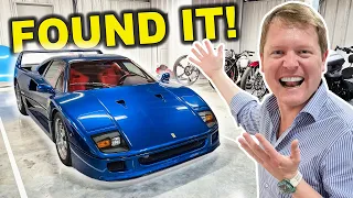 NEW HOME of F40 BLU! Tracked Down this Legendary Ferrari F40