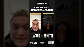 JARVIS & TOM ZANETTI FACE-OFF LIVE | Kingpyn Boxing High Stakes Tournament