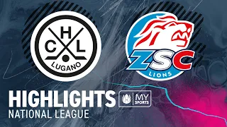 HC Lugano - ZSC Lions 2-3 (0-1; 2-1; 0-1)