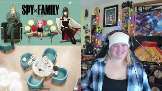 SPY x FAMILY Season 1 Episode 24 REACTION!!! The Role Of A Mother And Wife Shopping With Friends