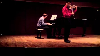 I-hao Cheng, violin: Violin Concerto No. 1 in D Major, Op. 6 Paganini