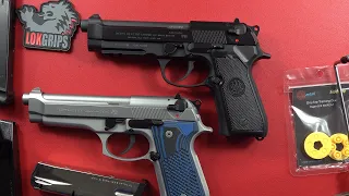 Beretta 96A1 vs. Beretta 96 Inox (.40S&W comparison)