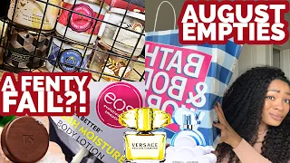 HUGE HYGIENE EMPTIES! FAILED TEST CANDLES & FENTY ?! BATH AND BODY WORKS &  FULL SIZE PERFUMES!