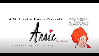 AISE Theatre Troupe presents Annie the Musical