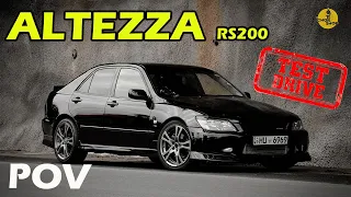 Toyota Altezza RS200 Turbo POV TEST DRIVE