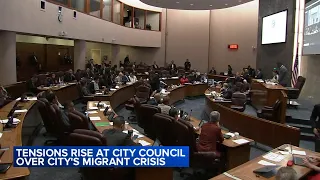 Chicago City Council votes delayed as tensions rise over migrant crisis