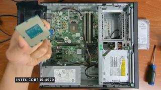 HP PRODESK 600G1 Small Form Factor teardown and upgrade in 4K