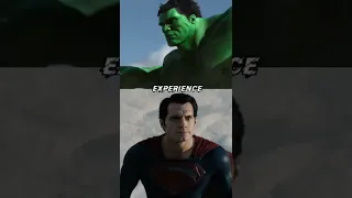 Hulk vs Superman #short #youtubeshorts #marvelvsdc #shorts