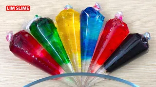 Making Super Crunchy Slime With Piping Bags | Satisfying Clear Slime, ASMR Slime 162