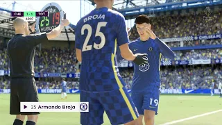 ⚽️ Chelsea v Tottenham | FIFA 22 Gameplay | Premier League | Matchweek 2