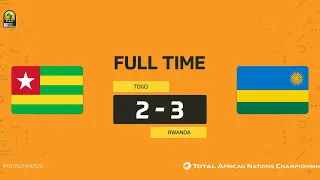 Togo vs Rwanda (2-3) CHAN Highlights