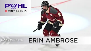 Defender Erin Ambrose after scoring 1st home goal for PWHL Montréal | CBC Sports