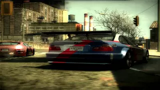 Need For Speed Most Wanted (2005) - BMW M3 GTR E46 Drag Race