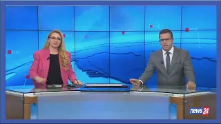 23 shtator 2021, Edicioni Qëndror i Lajmeve në @ News24 Albania (0ra 19:00)