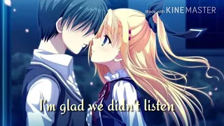 [ NightCore ] You're Still The One Swithching Vocals ( LYRICS )