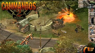 COMMANDOS 2 Men of Courage | Bonus Mission 1- full gameplay walkthrough with commentary (HD)