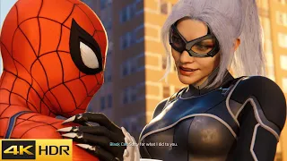 Spider-Man Cheating On MJ With Black Cat Scene - Marvel's Spider-Man 4K ULTRA HD 60FPS HDR