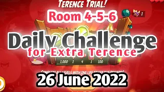 Angry Birds 2 Daily Challenge Room 3 for Extra Terence - 26 June 2022