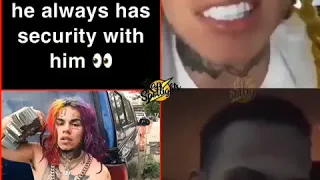 TEKASHI 6IX9INE EXPLAINS WHY HE HAS SECURITY