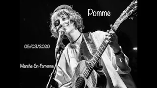 Pomme Concert Marche-En-Famenne 05/03/2020