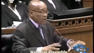 President Zuma "Nkandla was Built by my Family and not Government"