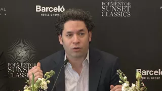 Dudamel habla sobre su relación con María Valverde