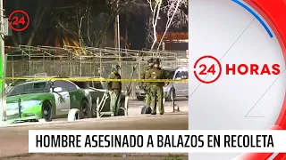 Hombe fue asesinado a balazos en Recoleta