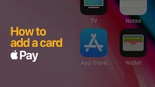 Apple Pay — How to add a card on iPhone — Apple #Shorts