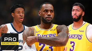 Los Angeles Lakers vs Memphis Grizzlies | Oct. 29, 2019 | 2019/20 NBA Season | Обзор матча