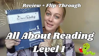 ALL ABOUT READING LEVEL 1 | EMOTIONAL REVIEW +  FULL FLIP THROUGH |