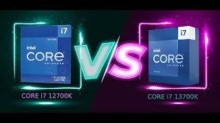 Intel core i7 12700k vs Intel core i7 13700k | what are the differences?!🤔