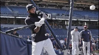 NFL Star Players Taking Batting Practice Compilation