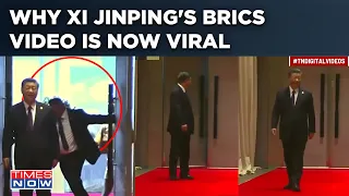 Xi Trends As South African Security Wrestles With His Aide| 'Awkward' Chinese Premier's Video Viral
