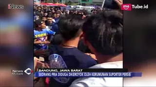 BIADAB!! Detik-detik Jakmania Tewas Dikeroyok Bobotoh di Luar Stadion GBLA - iNews Malam 23/09