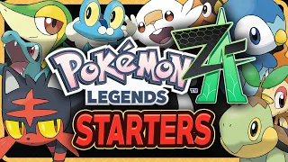 These are Going to be the Starter Pokémon in Pokémon Legends: Z-A