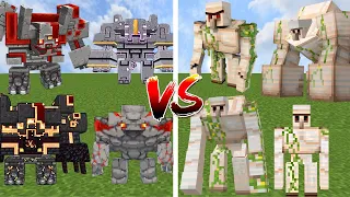MONSTROSITIES vs IRON GOLEMS AT EVERY AGE | Minecraft Mob Battle