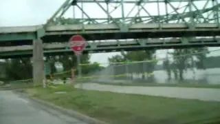 Missouri River Flood, Omaha Mormon Bridge - 6/22/2011