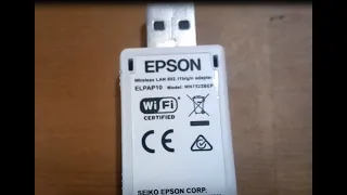 How to setup projector EPSON EB-X05 using ELPAP10 wireless LAN device Part 1