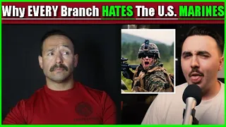 NICKY MGTV Why EVERY Branch HATES The U.S. MARINES // US MARINE DRILL INSTRUCTOR REACTS